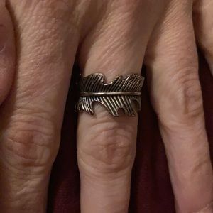 Feather ring.